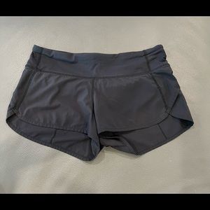 Lululemon original speed short size 6 - good condition - black